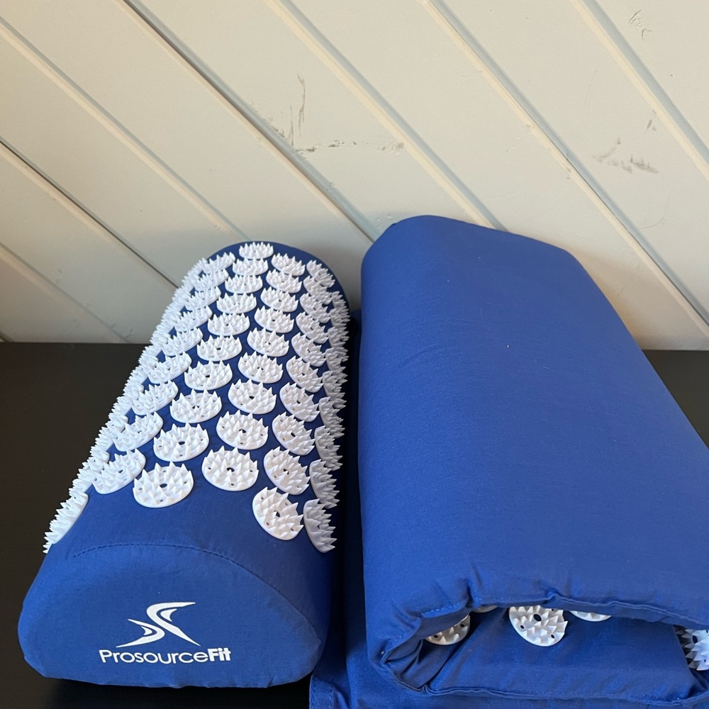 ProsourceFit Acupressure Mat and Pillow Set  for Neck and Back